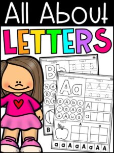 all about letters لتعليم الأطفال الحروف الإنجليزية كتابة وقراءة