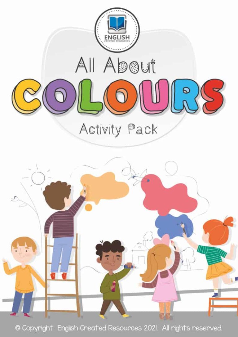 All About Colors Activity Pack