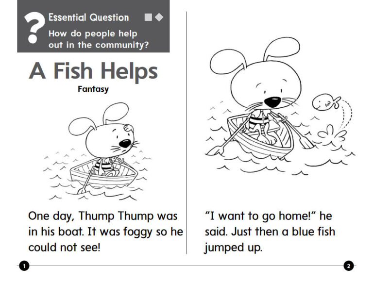 قصة A fish Help