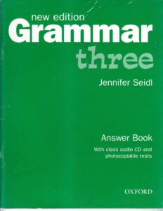 Grammar Three Answering Book