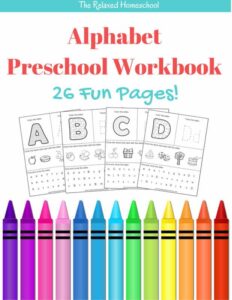 Alphabet Preschool Workbook