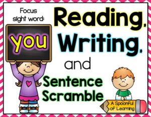 Reading and Writing and Sentence Scramble